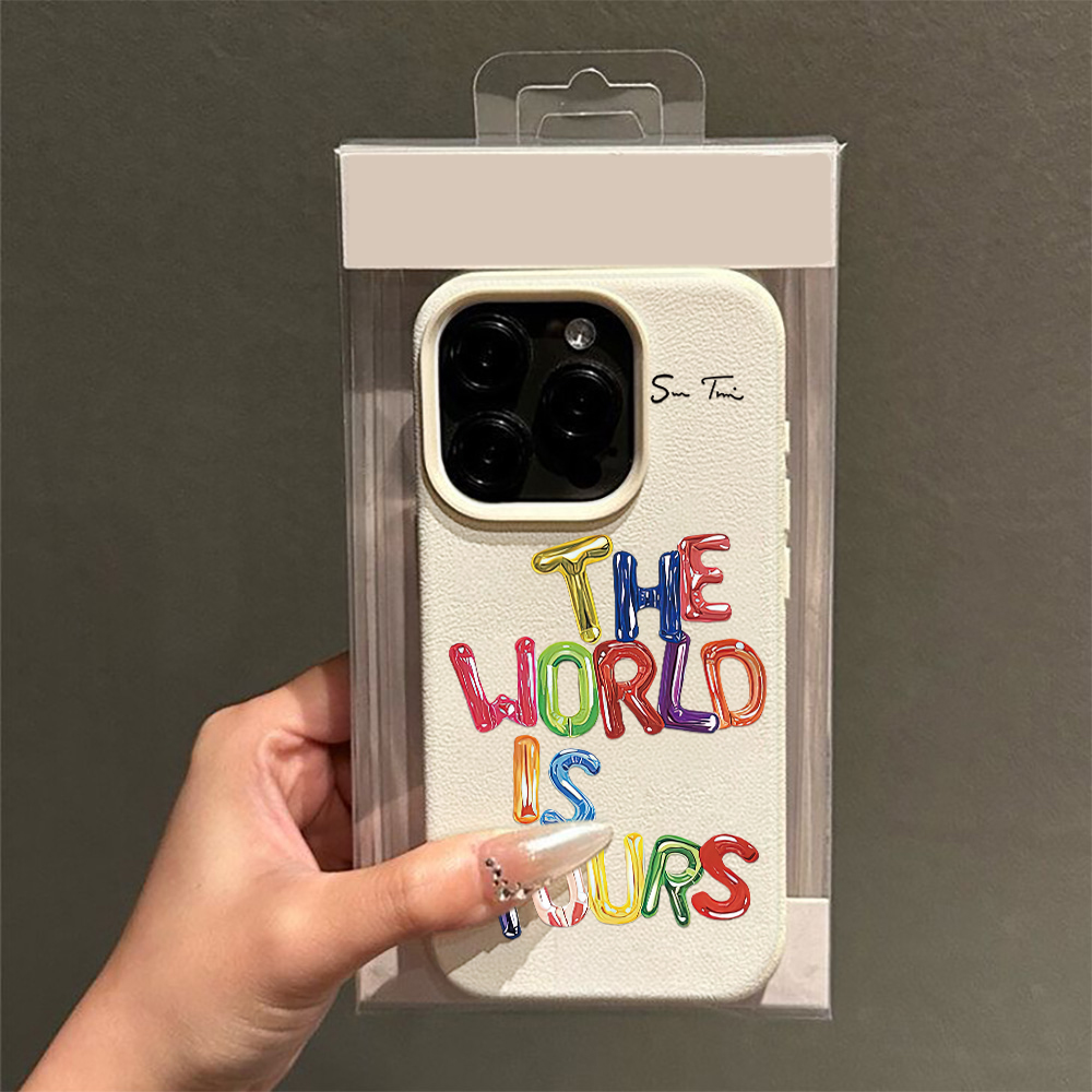 3D Printing Quotes - غطاء هاتف بتصميم فني نصي 