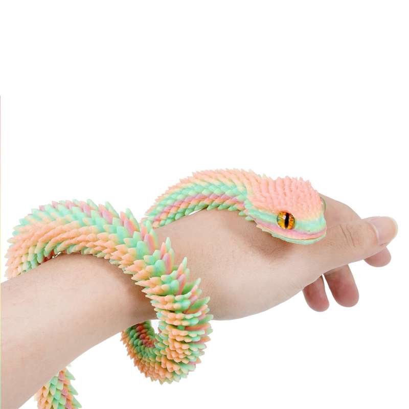 تمثال ثعبان واقعي ثلاثي الأبعا - مراجعة 3D Printing Objects وسعره