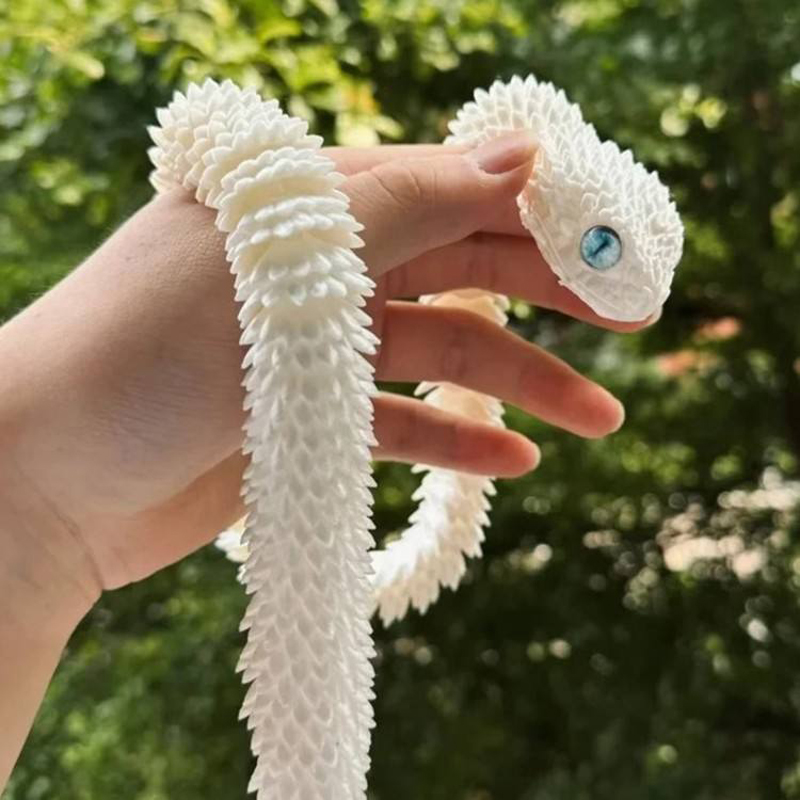 تمثال ثعبان واقعي ثلاثي الأبعا - مراجعة 3D Printing Objects وسعره