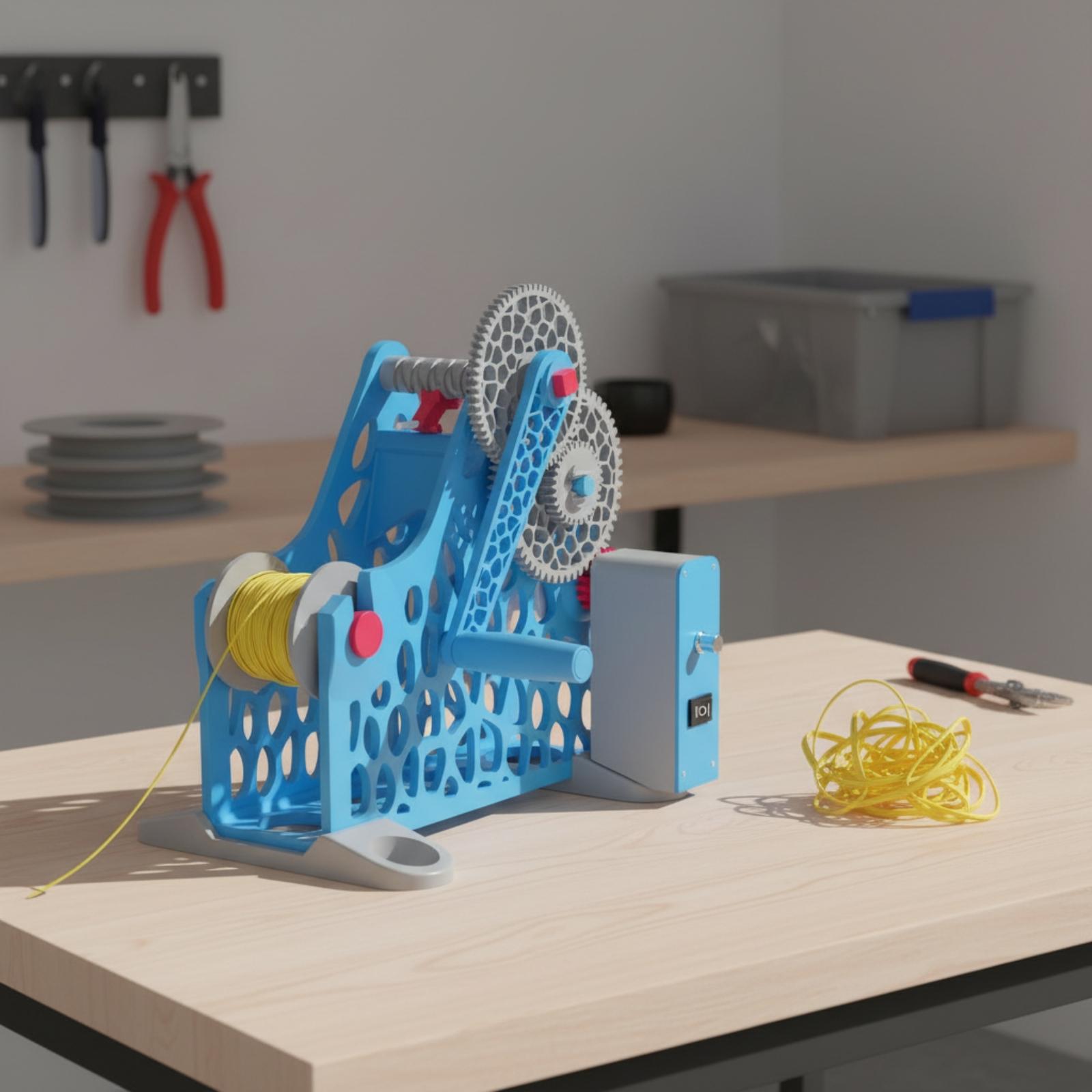 آلة لف خيوط الطباعة ثلاثية الأ - مراجعة 3D Printing Material وسعره