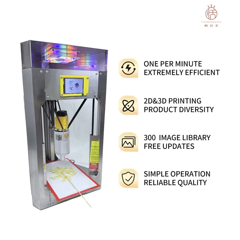 آلة طباعة ثلاثية الأبعاد للسكر - مراجعة 3D Printing Vendor وسعره