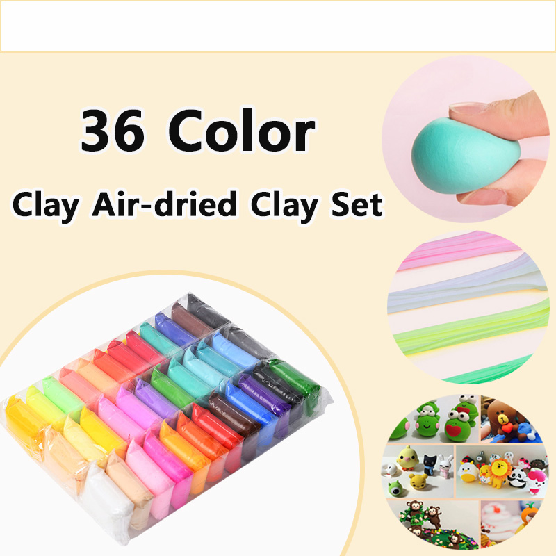 مجموعة صلصال خفيف الوزن يجف با - مراجعة 3D Printing Clay وسعره