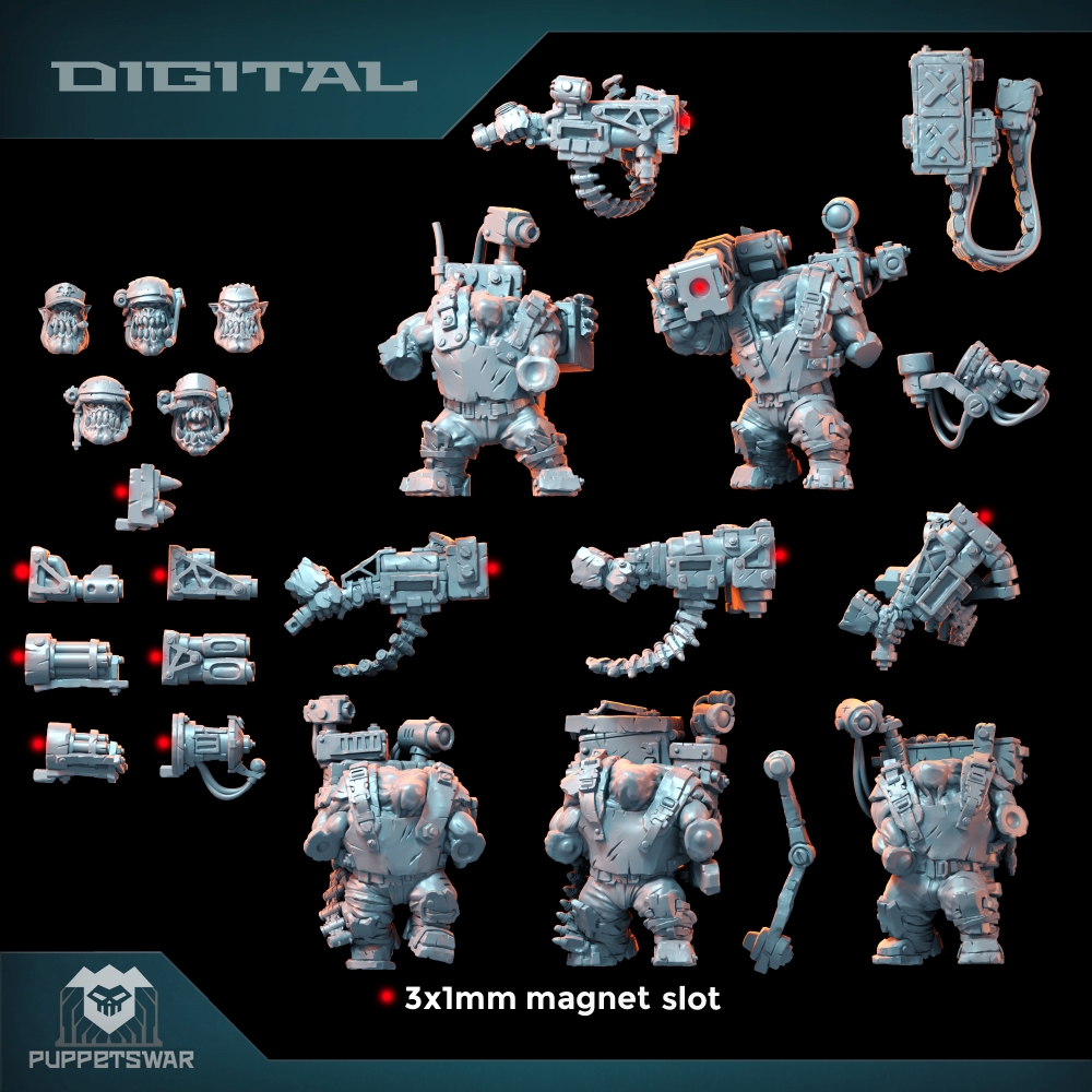 Orc Ultimate Badasses Squad، ش - مراجعة 3D Printing App وسعره
