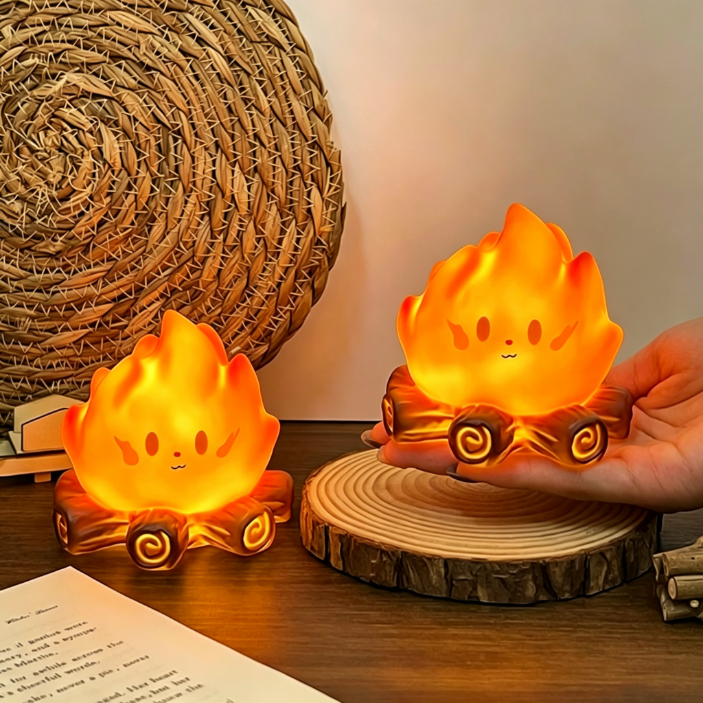 مصباح ليلي سيليكوني إبداعي لطي - مراجعة 3D Printing Lamp وسعره