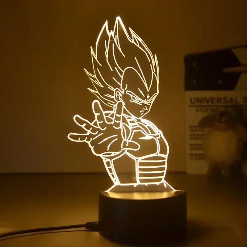 لعبة دراغون بول زد سوبر سايان  - مراجعة 3D Printing Lamp وسعره