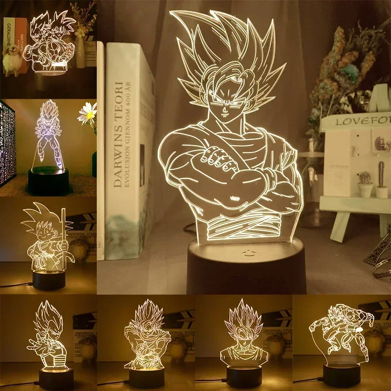 لعبة دراغون بول زد سوبر سايان  - مراجعة 3D Printing Lamp وسعره