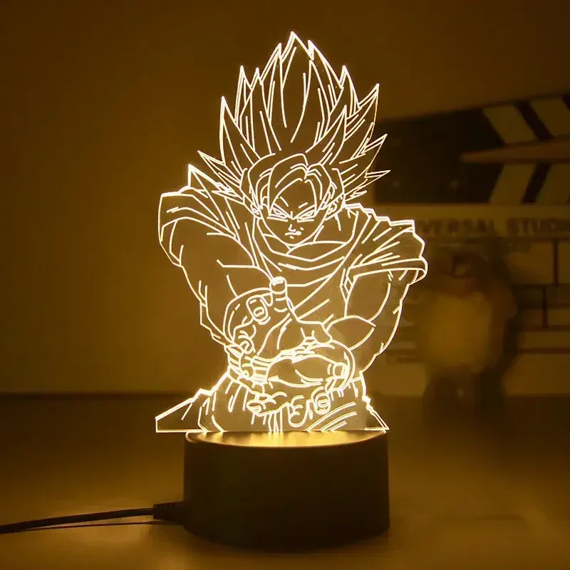 لعبة دراغون بول زد سوبر سايان  - مراجعة 3D Printing Lamp وسعره
