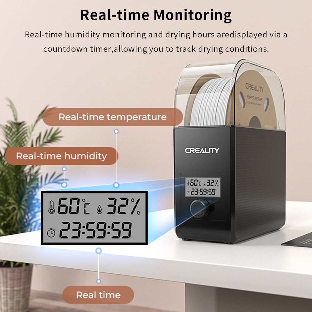 Creality خيوط مجفف ترقية مروحة - مراجعة Carbon Fiber Filament وسعره