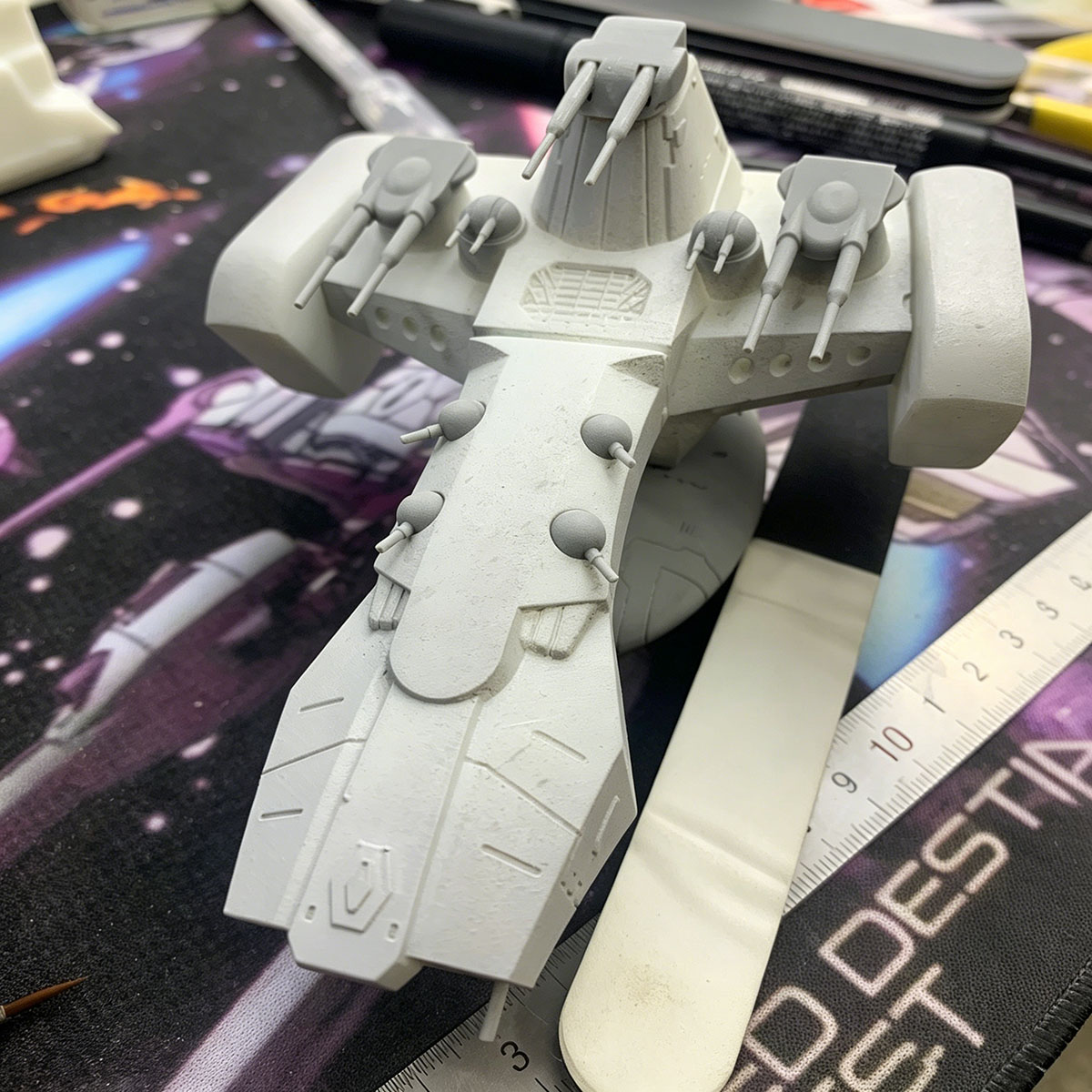 نموذج سفينة حربية من فئة لوراس - مراجعة 3D Printing Material وسعره